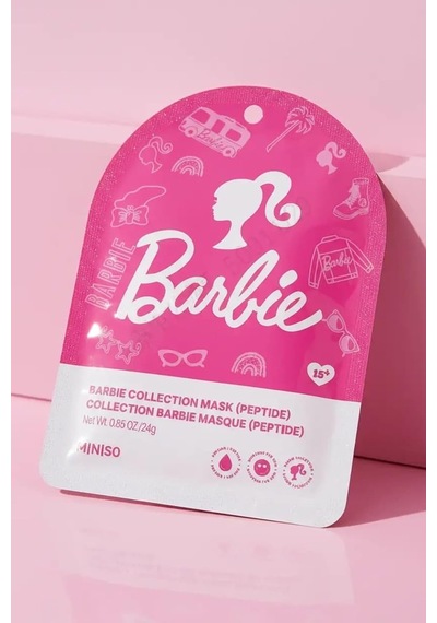 Barbie Lisanslı Kolajen İçerikli Kağıt Yüz Maskesi, 2018258710105