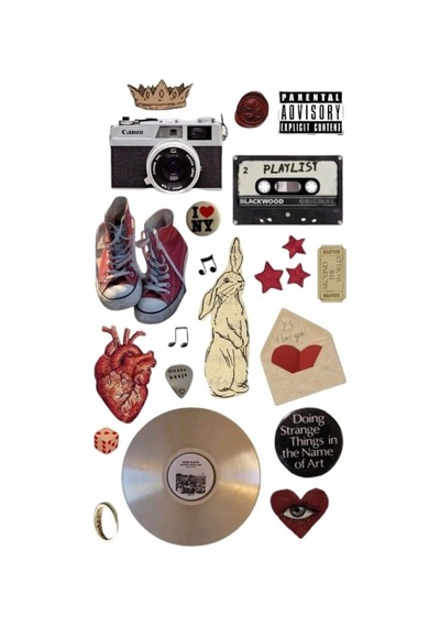 Vintage Playlist Temalı Sticker Bullet Journal Scrapbook Ajanda Laptop Defter Telefon Kask Etik 1