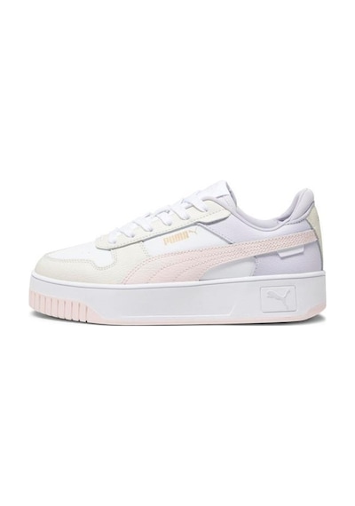 Puma Carina Street 389390 10 Kadın Sneaker Ayakkabı Beyaz Pembe 36-40 001