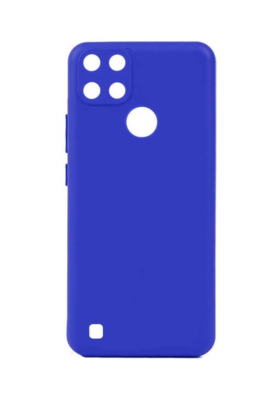 Zore Realme C21y Kılıf Omsy Biye Silikon - Siyah