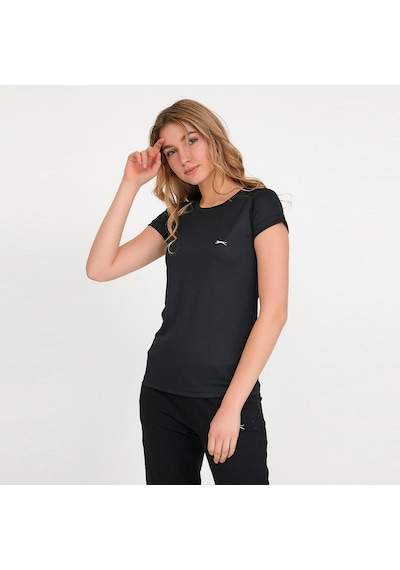 Slazenger Relax Kadın T-Shirt Siyah