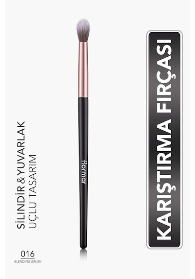 Flormar Yuvarlak Uçlu Silindir Far Karıştırma Fırçası - Blending Brush - 016 - 8690604597819