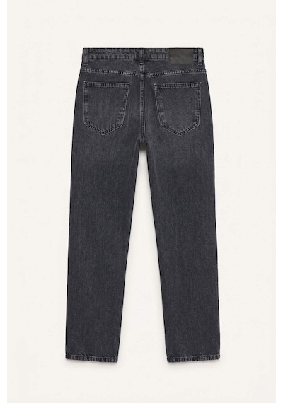 Defacto Straıght Fıt Yıkanmış Denim Pantolon H8247ax26smnm36 Antrasit-nm36