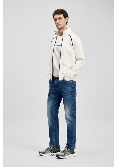 Lufian Mark Smart Jean Erkek Pantolon Slim Fit Mavi Mavi 111200227100300
