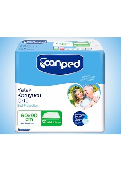 Canped 60 x 90 CM Yatak Koruyucu 30'lu