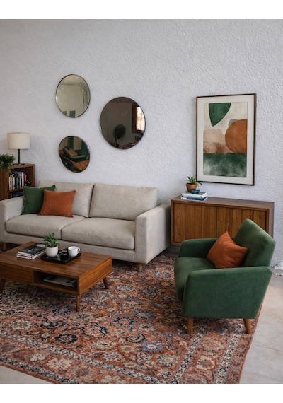 Şişecam Duvar Aynası Bronz - Füme - Gümüş