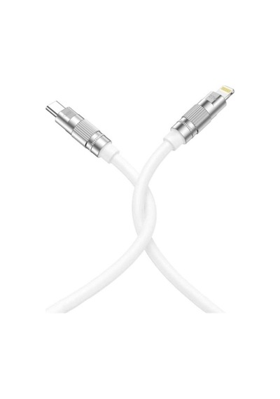 Nb-q228a 27w Pd Gan Hızlı Şarj Kablosu Type-c To Lightning Silikon Çinko Alaşım Dayanıklı 1.2m