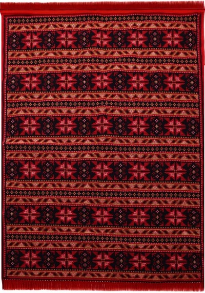 Bigghome Çift Taraflı Kilim, Makinede Yıkanabilir, Modern Desenli, 80 150 Cm, Sa25ba