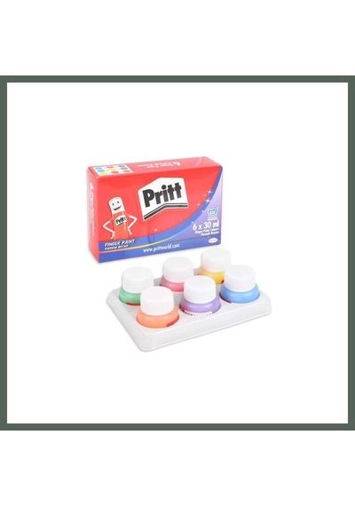 Bezos 6x30 Ml 6 Lı Parmak Boyası Bzstk Çok Renkli