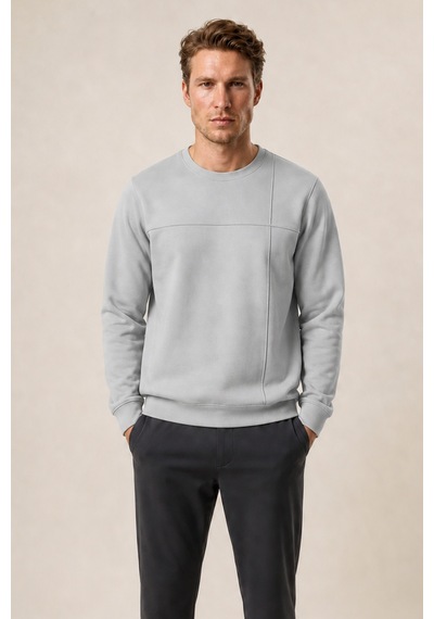 Redline Benko Regular Fit Kışlık Sweatshirt Yeni Sezon Gri