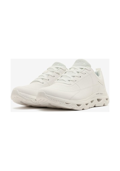 Skechers Bobs Arc Waves - Easy Fıt Kadın Beyaz Spor Ayakkabı 117177 Wht siyah