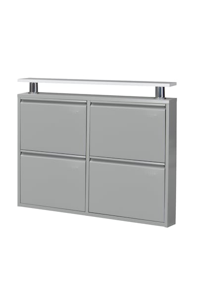 Kaser Metal 2+2 Li Metal Ayakkabılık Gri