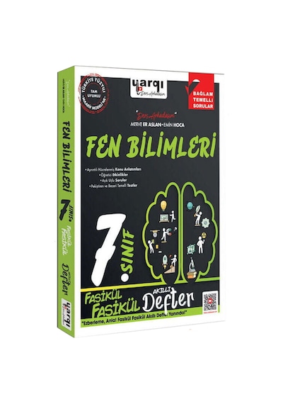 Ders Arkadaşım 7.sınıf Fen Bilimleri Fasikül Fasikül Akıllı Defter + Fen Yıl Boyu Soru Bankası Seti