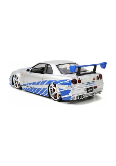 1:24 Fast Furious Brian S Nissan Skyline Gt-r Araba