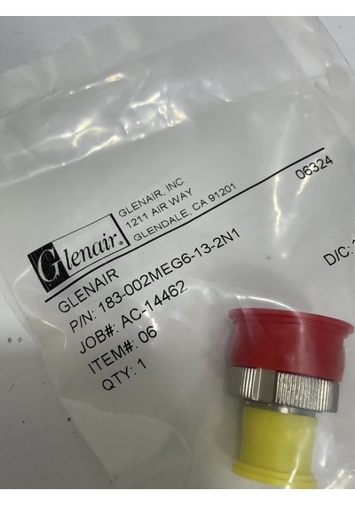 Glenair 183-002meg6-13-2n1 Supernine Mt Fiber Optik Konnektör