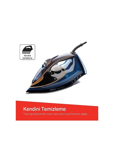 Arzum AR6052 Steamlux 3000 W  Seramik Taban Buharlı Ütü