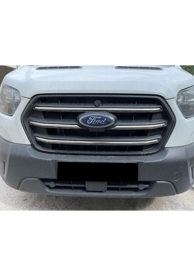 Ford Transit Krom Ön Panjur 4 parça 2019 ve üzeri Paslanmaz Çelik
