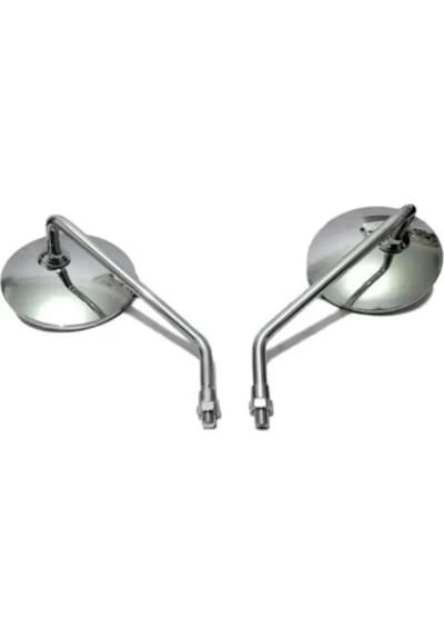 Ebike/scooter/motor Yuvarlak Nikel Ayna Tk 8mm Bağlantılı