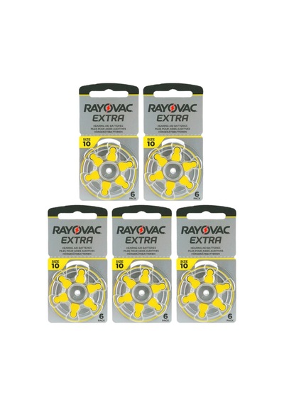 Rayovac Extra 10 Numara İşitme Cihazı Pili 6 x 5'li