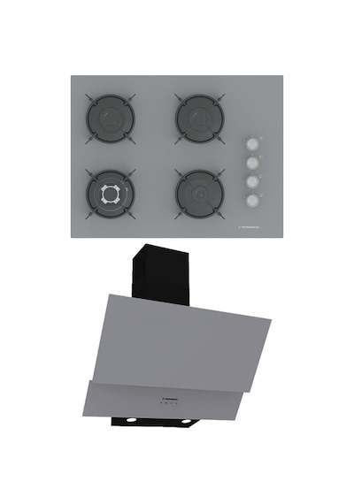 Termikel BH P7194C A - CH C6532C BA Ankastre Set Antrasit