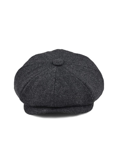 Takı Dükkanı Siyah Erkek Kasket Baretta Peaky Blinders Şapka Cp231