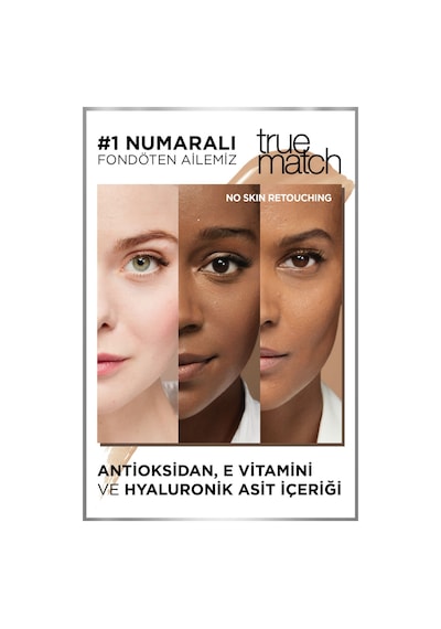 L'Oreal Paris True Match Bakım Yapan Fondöten 1R1C Rose Ivory 30 ML