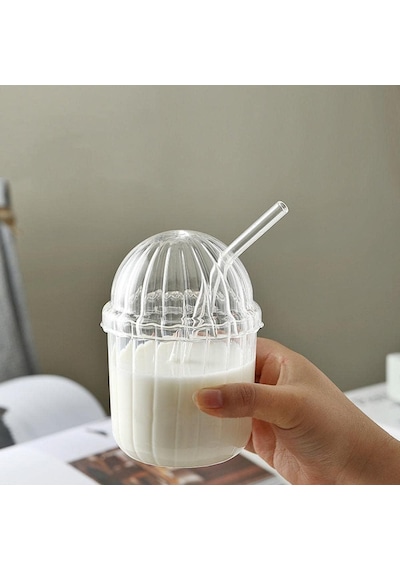 500ml Cam Kapaklı Pipetli Bardak, Kalın Çizgi Desenli Sıcak Soğuk İçecekler İçin Kahve Meyve Suları, Çayları İçin Brokosilikat Bpa İçermeyen Sağlıklı Ergonomik Şık Tasarım çok renkli 500ml Cam Kapaklı Pipetli Bardak, Kalın Çizgi Desenli Sıcak Soğuk İçecekler İçin Kahve Meyve Suları, Çayları İçin Brokosilikat Bpa İçermeyen Sağlıklı Ergonomik Şık Tasarım çok renkli