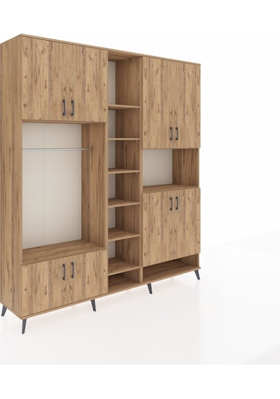 Hyperion Dolap 18 Raflı 8 Kapaklı Tek Askılı 220x44x243 Çam-çam/çam Atlas Çam/atlas Çam Hyperion Dolap 18 Raflı 8 Kapaklı Tek Askılı 220x44x243 Çam-çam/çam Atlas Çam/atlas Çam