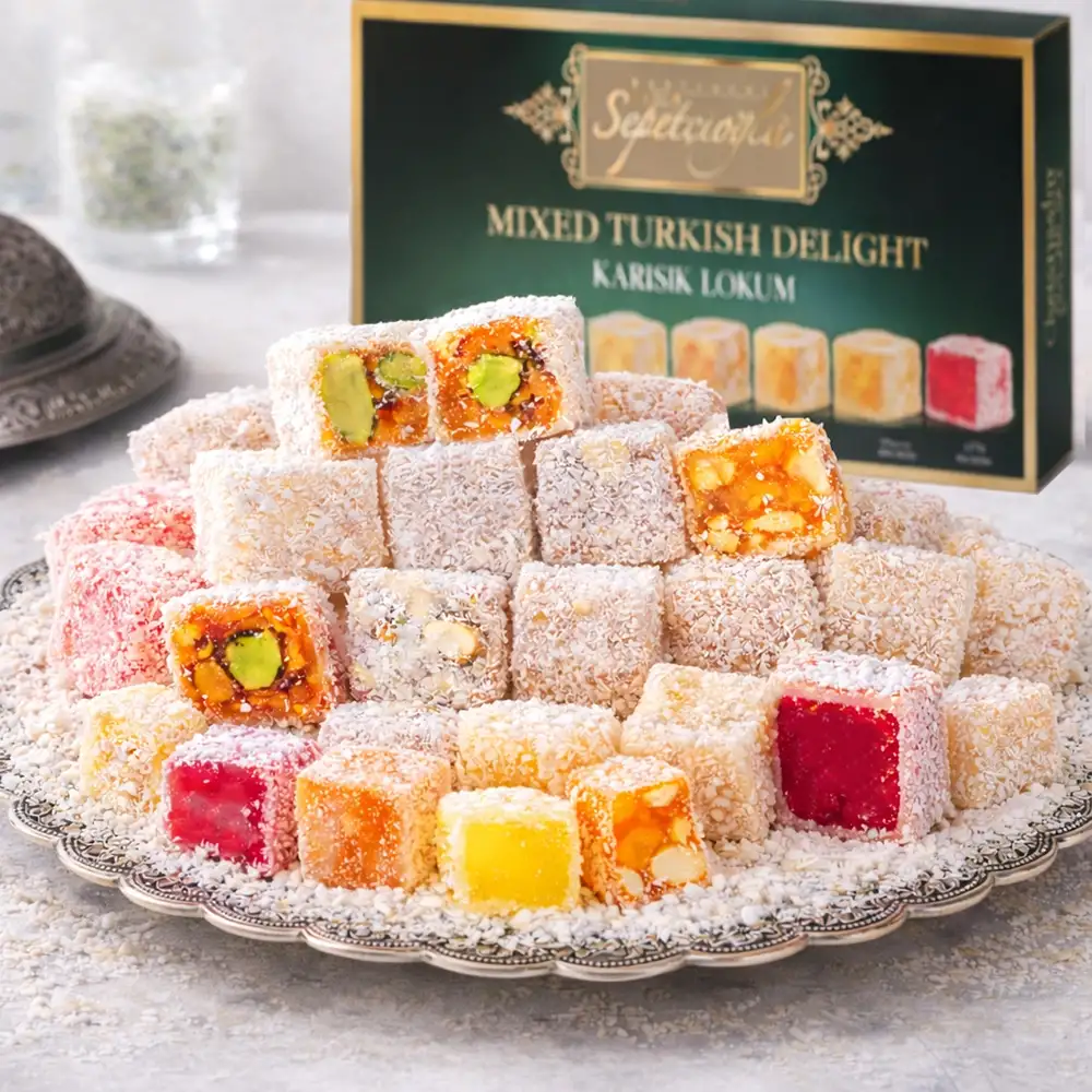 Sepetçioğlu Kastamonu Meşhur Karışık Lokum 520 G