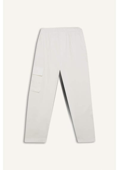 DeFacto Erkek Çocuk Wide Leg Standart Paça Gabardin Pantolon E1586A825SMER77