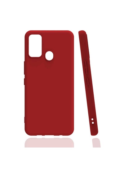 Zore Tecno Spark 7 Kılıf Omsy Biye Silikon - Siyah