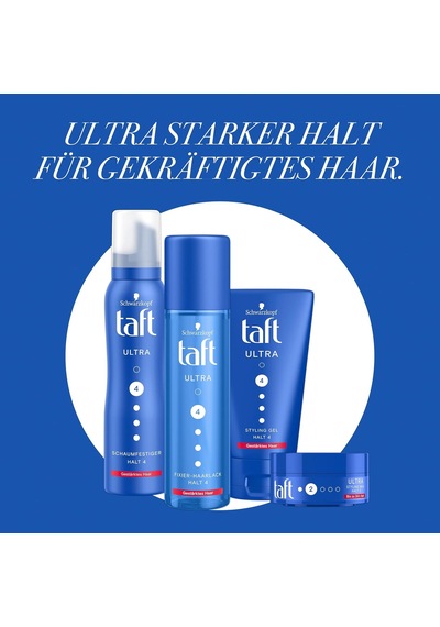 4. Derece Tutuş Gücüne Sahip Ultra Şekillendirici Jel 150 Ml , Güçlendirilmiş, Yapışkan Olmayan Saçlar İçin Jel, Nemli Ve Rüzgarlı Havalarda Bile 24 Saate Kadar Tutuş Sağlar.