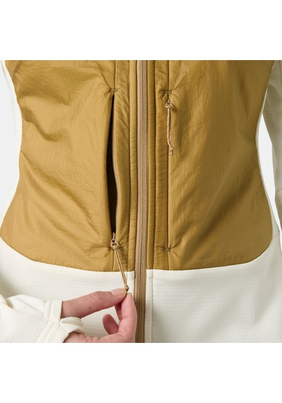 Helly Hansen W Versalıte Hybrıd Fleece Mont Bej