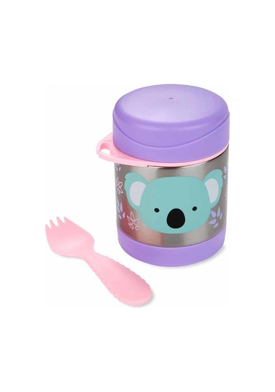 Skip Hop Koala Paslanmaz Çelik Termos Mor