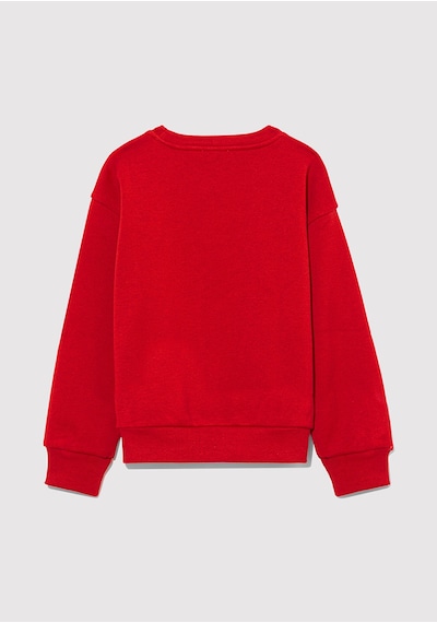 Mavi - Bugs Bunny Baskılı Kırmızı Sweatshirt 7s10071-70471 Kırmızı Mavi - Bugs Bunny Baskılı Kırmızı Sweatshirt 7s10071-70471 Kırmızı