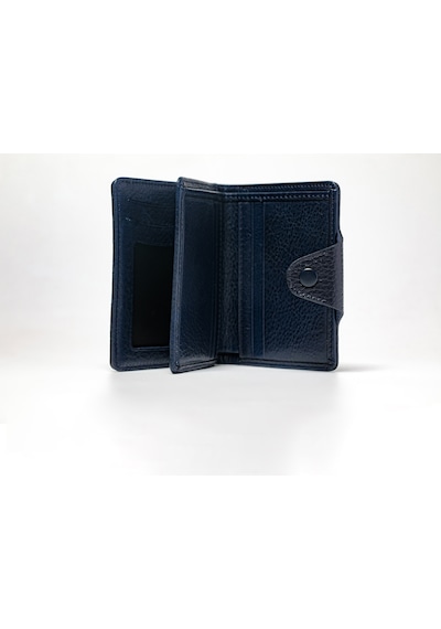 Lacivert Cüzdan & Kartlık Unisex 866 Grande Deri Cüzdan Kartlık