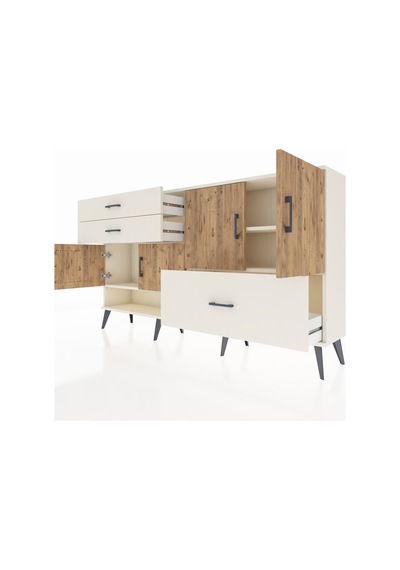 Arges Konsol 3 Raflı 3 Çekmeceli 4 Kapaklı 176x30x99 Aytaşı-çam/a Aytaşı-çam/aytaşı Arges Konsol 3 Raflı 3 Çekmeceli 4 Kapaklı 176x30x99 Aytaşı-çam/a Aytaşı-çam/aytaşı