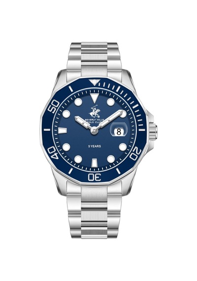 Beverly Hılls Polo Club Bp3878x.390 Erkek Kol Saati Gümüş