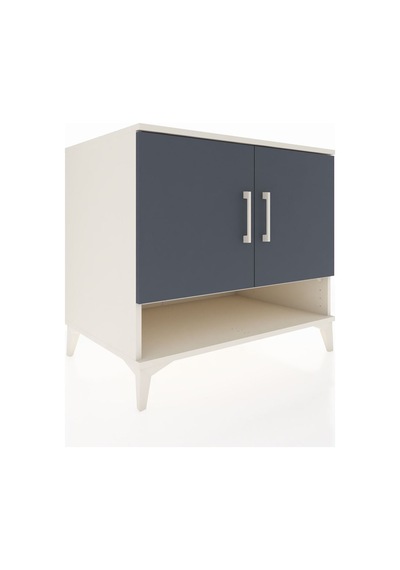 Kronos Şifonyer 2 Raflı 2 Kapaklı 88x59x80 Aytaşı-antrasit Aytaşı
