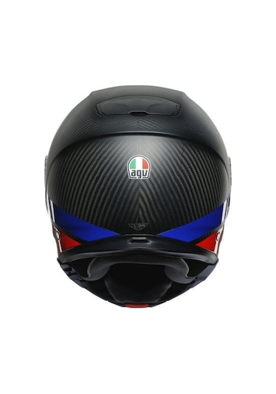 Agv Sport Modular Kask Carbon Kırmızı Beyaz