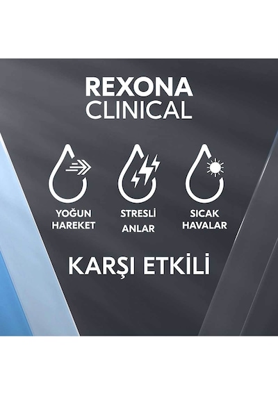 Men Clinical Protection Erkek Stick Deodorant Clean Scent 3x Güçlü Koruma 45 Ml X2