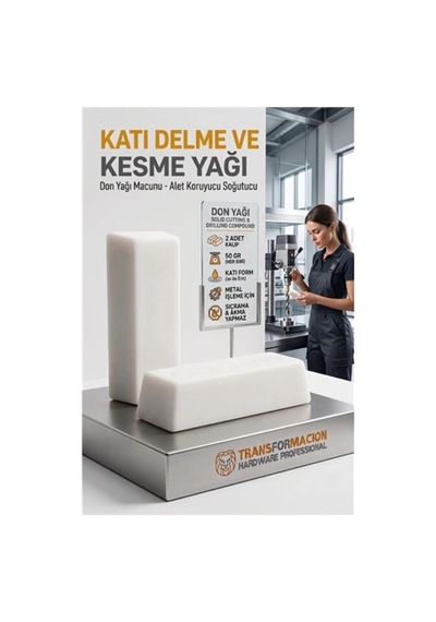 Katı Don Yağı 2x50gr - Matkap Ucu Soğutucu Ve Kılavuz Diş Açma Macunu 723238 Str-mn346 Katı Don Yağı 2x50gr - Matkap Ucu Soğutucu Ve Kılavuz Diş Açma Macunu 723238 Str-mn346