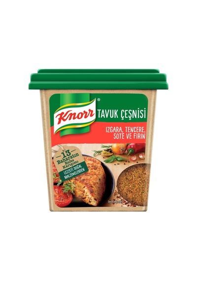 Knorr Fırında Tavuk Çeşni 32g Otlu - Lezzetli Tavuk Yemekleri İçin Pratik Bahara 2'li Ekonomik Tarı