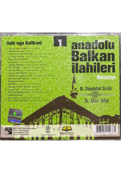 Plak Değildir Cd Dir Cd Anadolu Balkan İlahileri Makedonya Cd