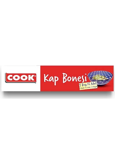 Cook Kap Bonesi 3 Boy 6 Adet Şeffaf