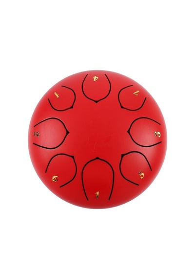 Adora Hp-10 6 İnç 8 Ton Hand Pan Kırmızı