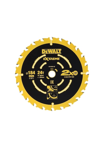 Dewalt Dt10302 185x16mm 24 Diş Atb Extreme Elmas Testere