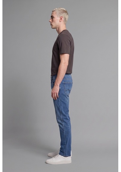 Defacto Pedro Slim Fit Normal Bel Dar Paça Jean Pantolon G8528ax26aunm28 Mavi-nm28
