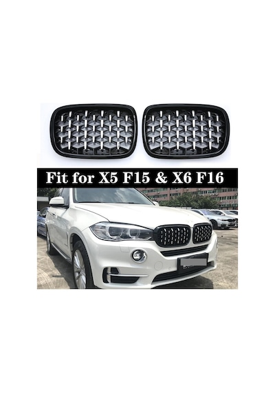 Bmw X5 F15-16 Ön Panjur Izgara Böbrek Diamond 2012 / 2017
