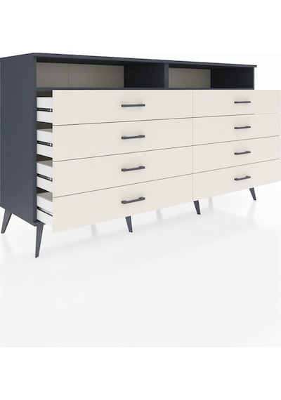 Hyperion Konsol 2 Raflı 8 Çekmeceli 176x44x99 Antrasit-antrasit/ Antrasit-antrasit/aytaşı Hyperion Konsol 2 Raflı 8 Çekmeceli 176x44x99 Antrasit-antrasit/ Antrasit-antrasit/aytaşı